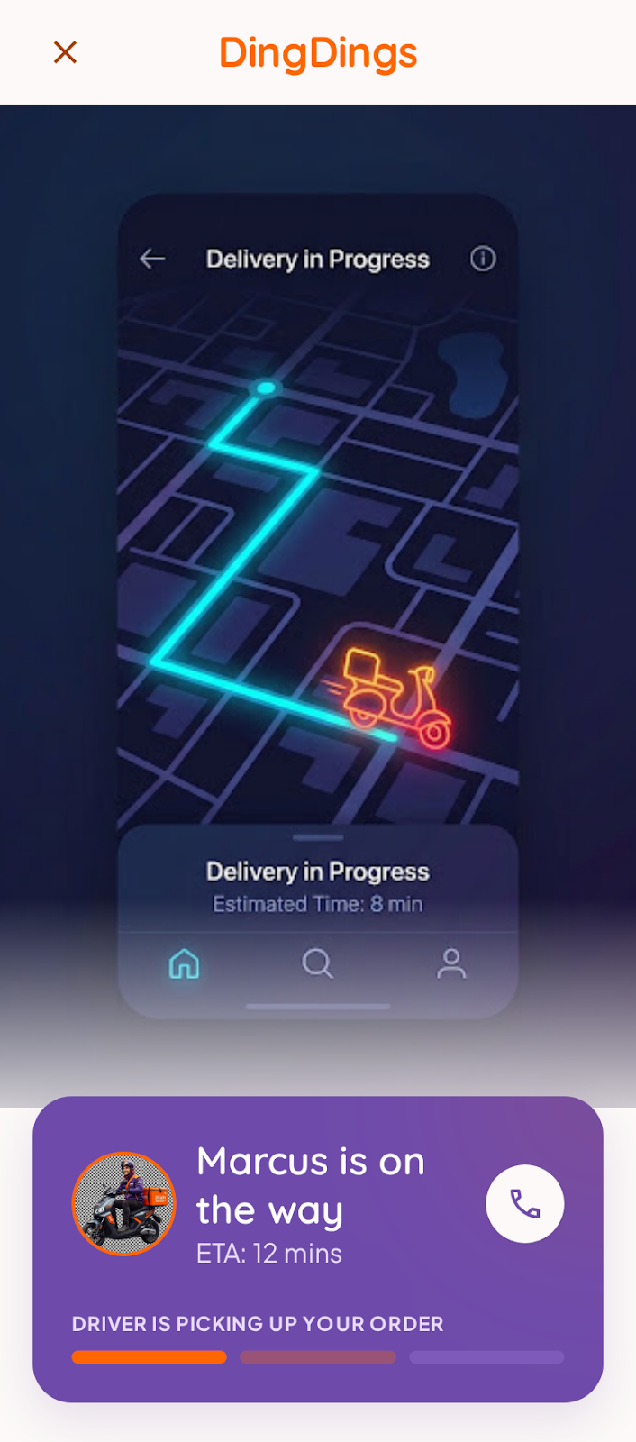 Live tracking